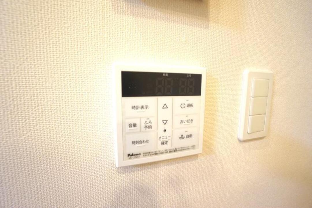 追い焚きパネル