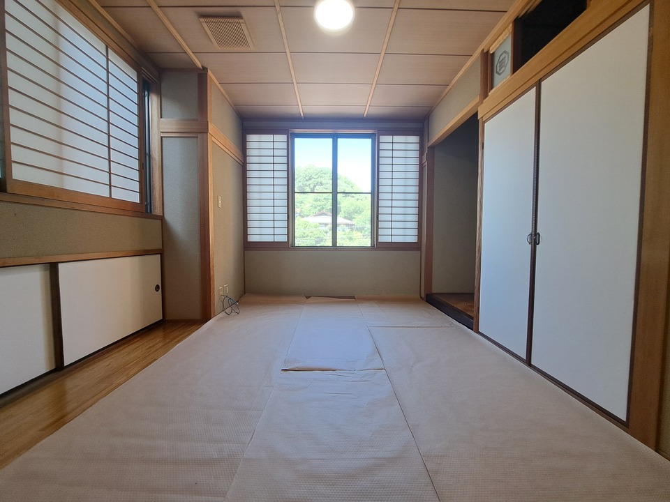 和室西側