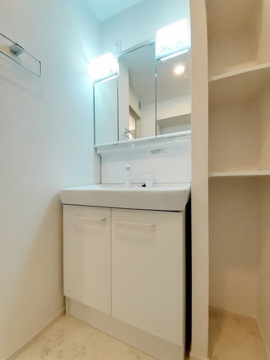 シャワー付洗面化粧台