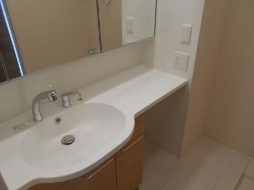 シャワー付洗面化粧台