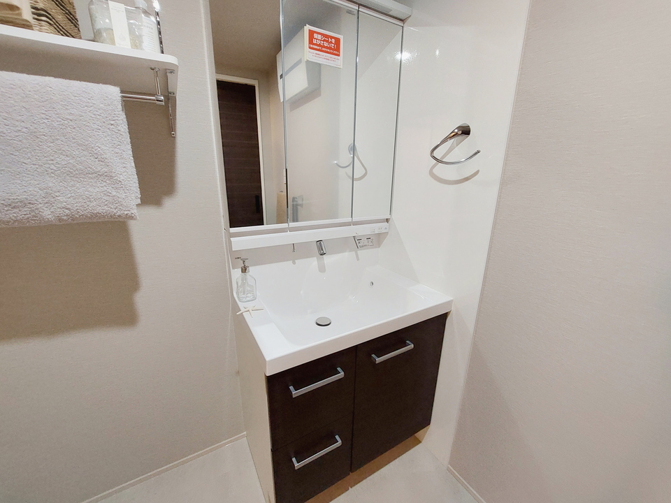 シャワー付洗面化粧台