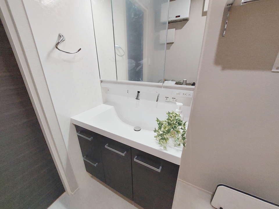 シャワー付洗面化粧台