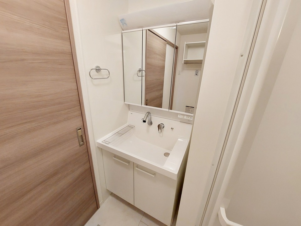 シャワー付洗面化粧台