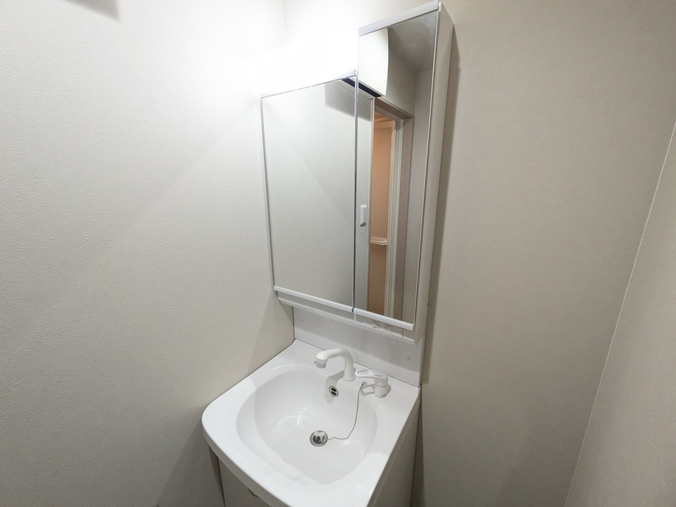 シャワー付洗面化粧台