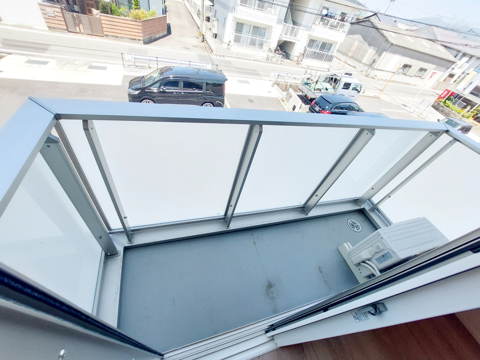 バルコニー 北側