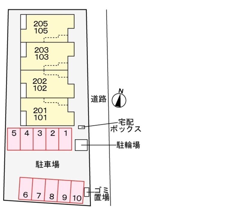 駐車場配置図.