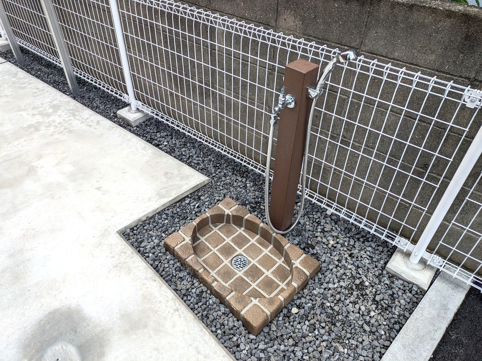 ペット洗い場