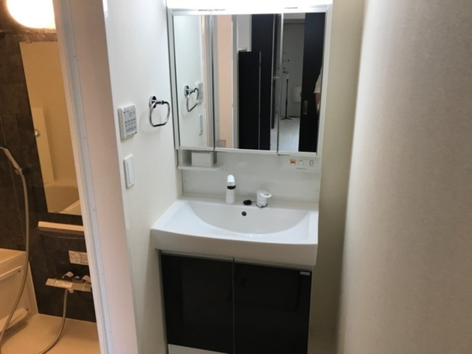 シャワー付洗面化粧台