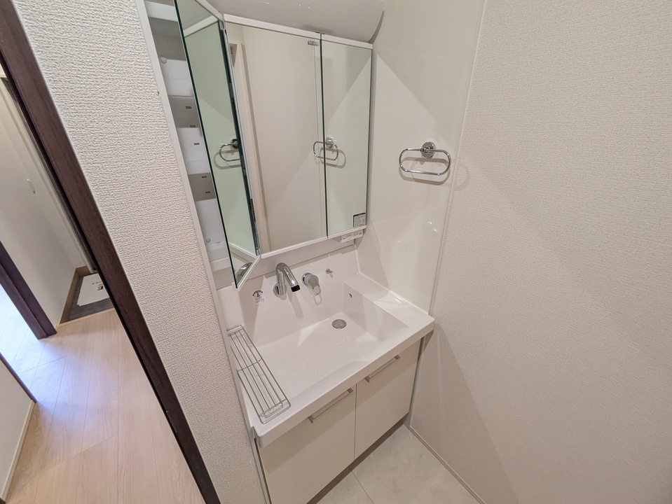 シャワー付洗面化粧台