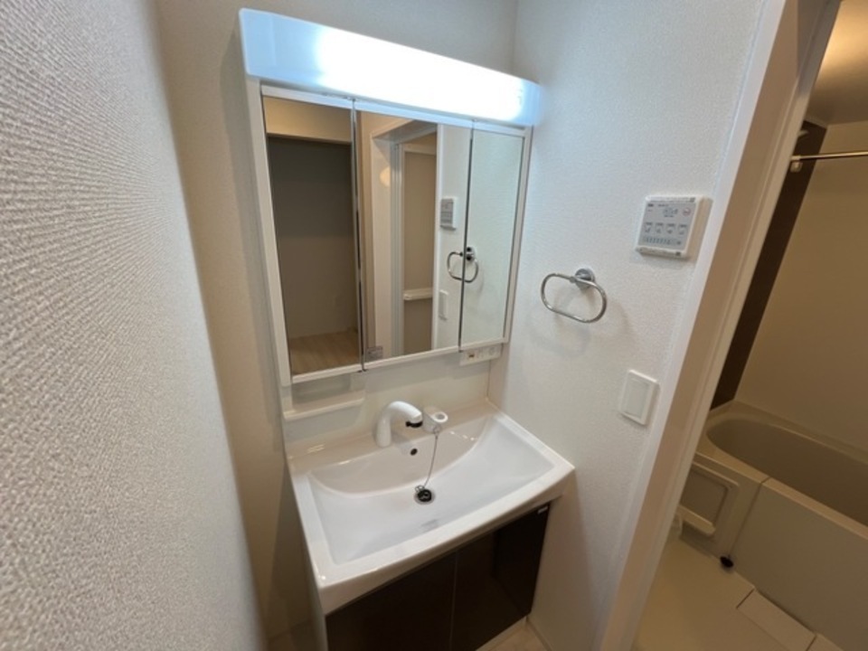 シャワー付洗面化粧台