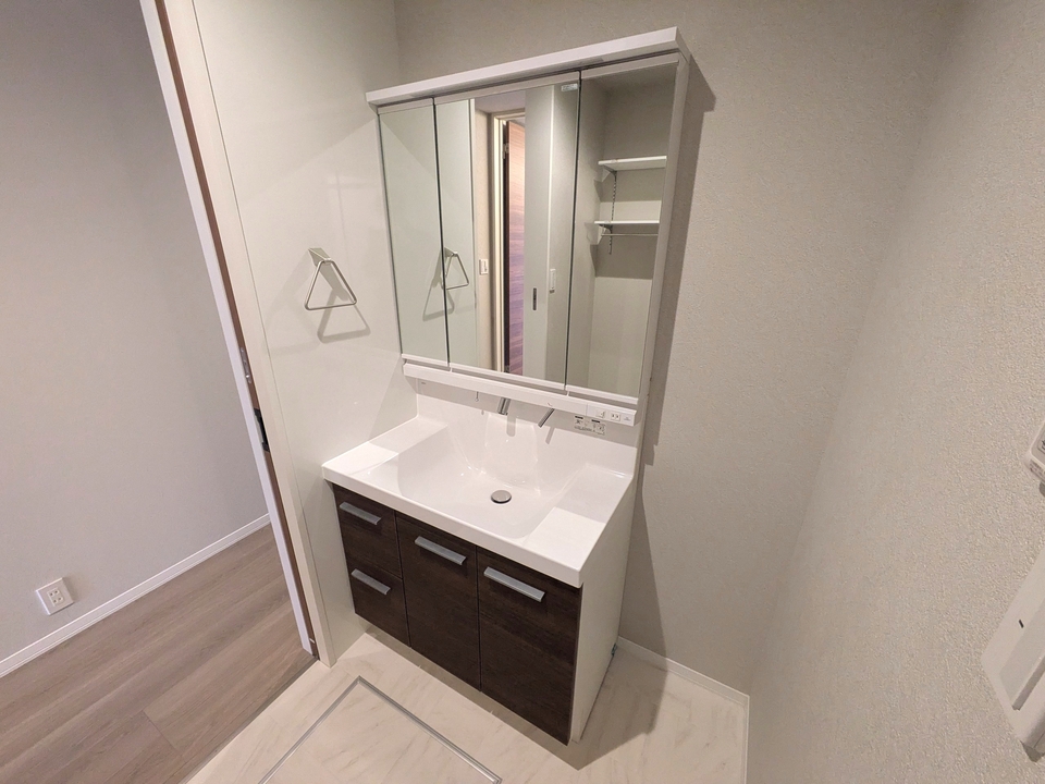 シャワー付洗面化粧台