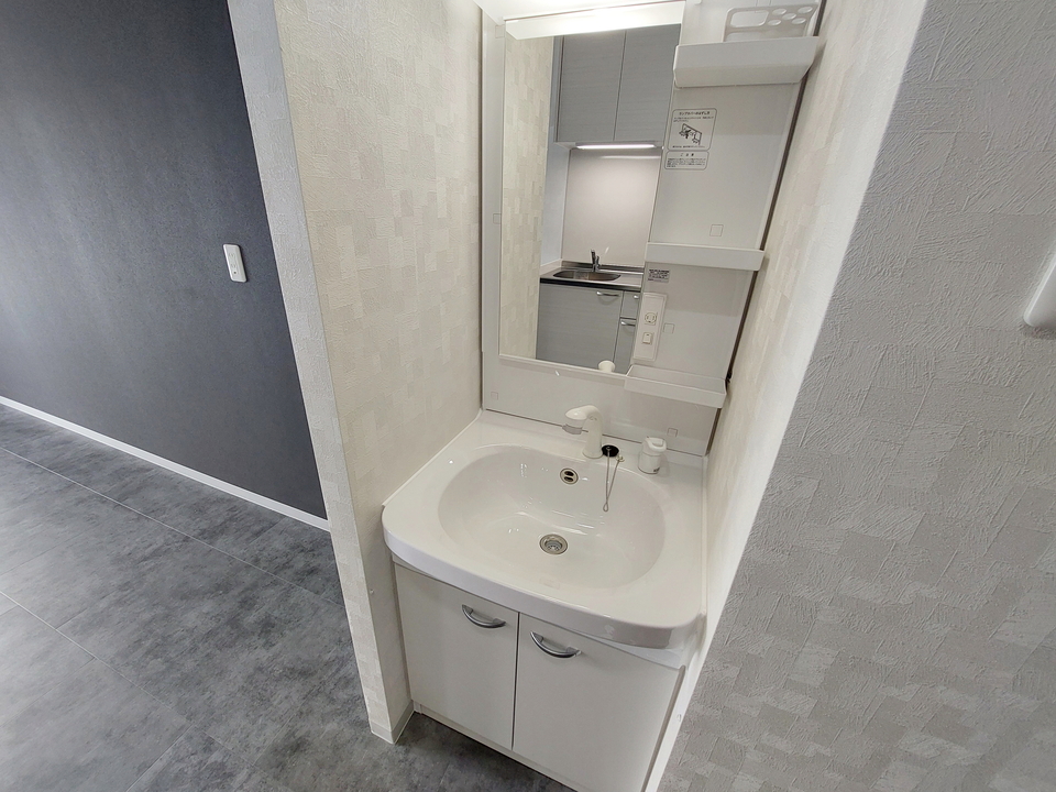 シャワー付洗面化粧台