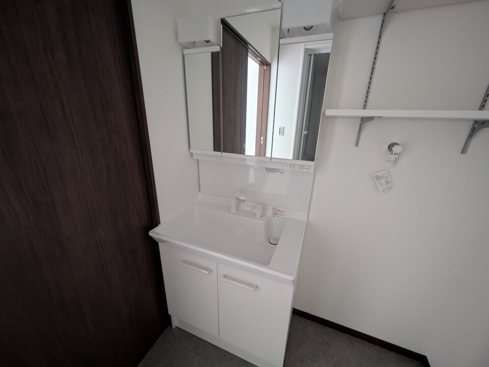 シャワー付洗面化粧台